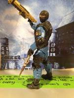 Arkham Origins SWAT Thug V. 2 (Batman - Arkham Origins) Custom Action Figure