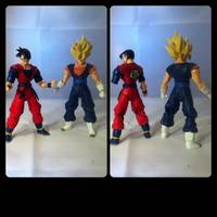 Vegito and Future Gohan (Dragonball Z) Custom Action Figure