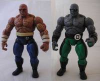 Green Lantern HANNU & VOZ Aka Thing (DC Universe) Custom Action Figure
