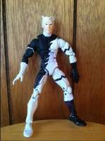 Quicksilver Black & White Avengers Costume (Marvel Legends) Custom Action Figure