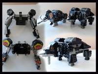 LEGO Power Rangers Megazord (Power Rangers) Custom Action Figure