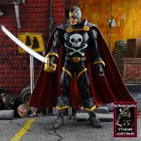 The Black Terror (Pulp Characters) Custom Action Figure