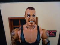 Undertaker Busted up and Blank Eyes Heads (Wrestling) Custom Action Figure