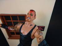 Undertaker Busted up and Blank Eyes Heads (Wrestling) Custom Action Figure