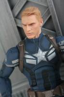 Steve Rogers STRIKE Suit SHIELD Uniform (Marvel Legends) Custom Action Figure