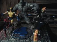 The New Fantastic 4. (Fantastic Four) Custom Diorama / Playset