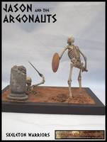 Jason and the Argonauts Skeletons ("V") Custom Diorama / Playset