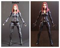 Black Widow Movie Repaints (Marvel Legends) Custom Action Figure