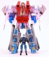 Masterpiece Death Throes Starscream with Cobra Commander Headmaster (Transformers) Custom Action Figure