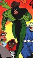 EMERALD DRAGON Jo Nah Ultra Boy Legion of Super-Heroes (DC Universe) Custom Action Figure