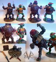 TMNT Raphael Live Action Version (Teenage Mutant Ninja Turtles) Custom Action Figure