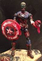 Zombie Captain America (Marvel) Custom Action Figure