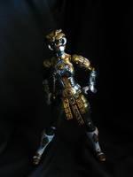 Mighty Morphin' Armored Yellow Ranger (Power Rangers) Custom Action Figure