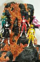 Volcano Display (Power Rangers) Custom Diorama / Playset