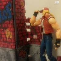 Terry Street Diorama (Fatal Fury) Custom Diorama / Playset