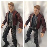 CHRIS PRATT STAR LORD Guardians of the Galaxy (Marvel Legends) Custom Action Figure