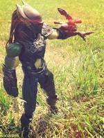 Falconer (Play Arts Kai) (Predator) Custom Action Figure