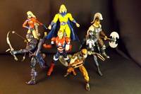Dark Avengers Ms. Marvel (Marvel Legends) Custom Action Figure