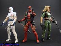 3 3/4" Deadpool (G.I. Joe) Custom Action Figure