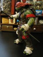 Custom 2014 Raphael TMNT 1 (Teenage Mutant Ninja Turtles) Custom Action Figure