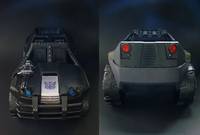 Destro's Decepticon Night Assault Mission Vehicle (N.a.M.V.) (G.I. Joe Transformers War) Custom Vehicle