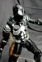 Play Arts Kai AGENT VENOM (Venom) Custom Action Figure