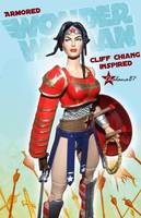 Armored WONDER WOMAN Cliff Chiang Inspired (Wonder Woman) Custom Action Figure