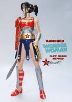 Armored WONDER WOMAN Cliff Chiang Inspired (Wonder Woman) Custom Action Figure