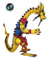 Warrior Dragon (Teenage Mutant Ninja Turtles) Custom Action Figure
