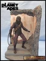 Gorilla Soldier (Planet of the Apes) Custom Diorama / Playset