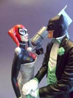 Harley Quinn Bride Cake Topper (DC Direct) Custom Action Figure