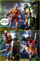 Teenage Mutant Street Fighter Turtles...Mecha-Head Zangief (Teenage Mutant Ninja Turtles) Custom Action Figure