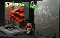 The Death of Superman (DC Universe) Custom Diorama / Playset