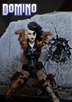 Domino (Goth Punk Assassin) (Marvel Legends) Custom Action Figure