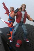 KOF Terry Bogard  (Triple H Cosplay) (Crossover) Custom Action Figure