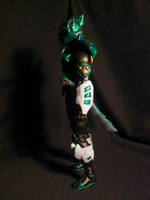 Custom Psycho Green Ranger (Power Rangers) Custom Action Figure