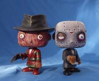 Funko POP! Freddy Krueger and Jason Vorhees (Movie Maniacs) Custom Action Figure