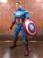 Unmasked Avengers Captain America (Marvel Legends) Custom Action Figure