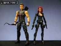 Black Widow (Avengers 2012) for Marvel Select Scale (Marvel Legends) Custom Action Figure