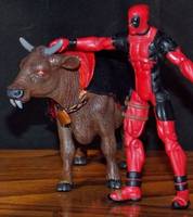 Hellcow (Marvel Legends) Custom Statue / Bust