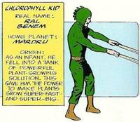 Chlorophyll Kid Ral Benem Legion of Substitute-Heroes (DC Universe) Custom Action Figure