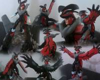 Pokemon Girls , Yveltal , Ultimate Evolution (Pokemon) Custom Action Figure