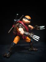 Leonardo Da Wolverine (Teenage Mutant Ninja Turtles) Custom Action Figure