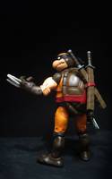 Leonardo Da Wolverine (Teenage Mutant Ninja Turtles) Custom Action Figure