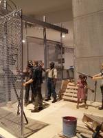 Walking Dead Prison Tower Front Gate Diorama (Walking Dead) Custom Diorama / Playset