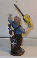 Resident Evil 4 Chainsaw Ganado (Resident Evil) Custom Diorama / Playset