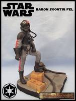 Baron Soontir Fel (Star Wars) Custom Diorama / Playset