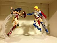 DC Universe Variant Play Arts Kai Powergirl (DC Universe) Custom Action Figure