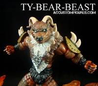 Ty-Bear-Beast (Masters of the Universe) Custom Action Figure