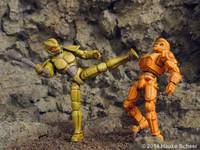 Androwarden Warrior 3D Printed (Original) Custom Action Figure